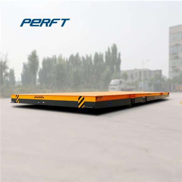 agv transfer cart with fixture cradle 120 tons